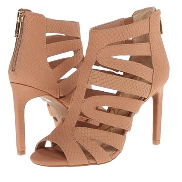 Jessica Simpson Shoes - NWOT JS nude/pink Carey heels